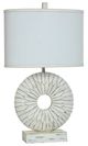 StyleCraft Lira White Table Lamp-0