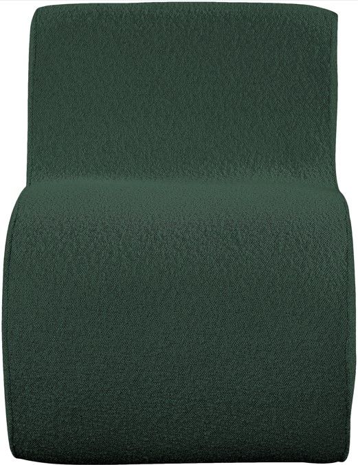 Meridian Furniture Desiree Green Boucle Fabric Accent Chair-1
