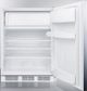Summit® 24" 5.1 Cu. Ft. Stainless Steel Compact Refrigerator-2