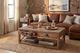 Sunny Designs™ Durango Weathered Brown Cocktail Table-1