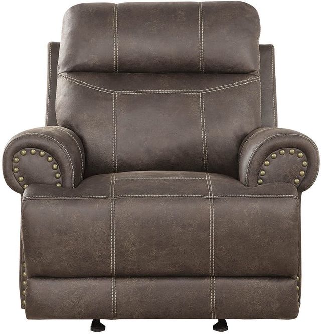 Coaster® Brixton Buckskin Brown Glider Recliner-0