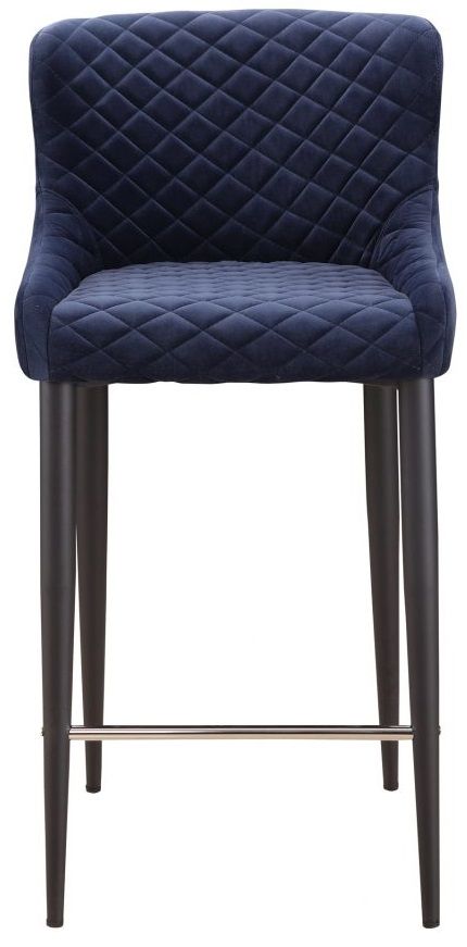 Moe's Home Collection Etta Dark Blue Counter Stool-0