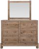 International Furniture Direct Atenas Brown Dresser-5