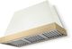 AGA Euclid 48" White Wall Mounted Range Hood with Brushed Brass Trim-0