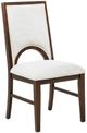 Crown Mark Hamil Brown/White Dining Side Chair-0