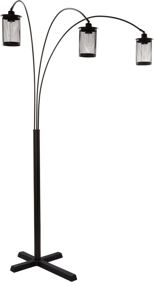 Signature Design by Ashley® Maovesa Bronze Metal Arc Lamp-0