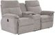 La-Z-Boy® Jay Linen Manual Reclining Loveseat with Console-0