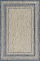KAS Rugs Provo 5756 Grey/Denim Cape Cod 5'x8' Area Rug-0