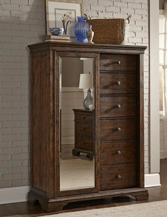 Legacy Classic Tulsa Coffee Door Chest-1