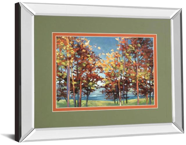 Classy Art Kaleidoscope by Jmp Mirror Framed Wall Art-1