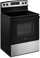 Amana® 30" Stainless Steel Freestanding Glass-Top Electric Range with Extra-Large Oven Window-5