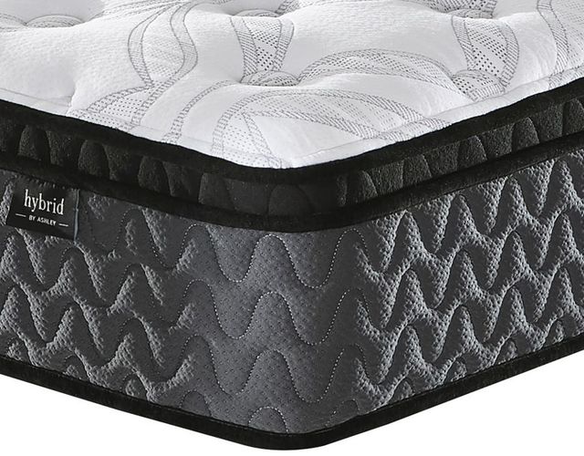 Sierra Sleep® by Ashley® 12" Hybrid Medium Euro Top Full Mattress in a Box-1