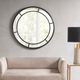 Olliix by Martha Stewart Katonah Black Round Framed Décor Wall Mirror-3