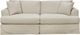 Fusion Furniture Sutton Sand Slipcovered Sofa-0