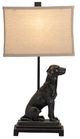 Crestview Collection Kipp Dog Bronze Table Lamp-1