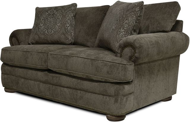 Creek Side Customs Customizable Knox Loveseat with Nailhead Trim-1