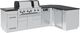 Broil King® Imperial™ QS 690iG Stainless Steel Liquid Propane  Outdoor Kitchen Kit-1