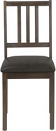 Monarch Specialties Inc. 2-Piece Dark Brown/Espresso Side Chair Set-2