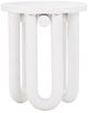 TOV Furniture Tildy White Concrete Indoor/Outdoor Side Table-4