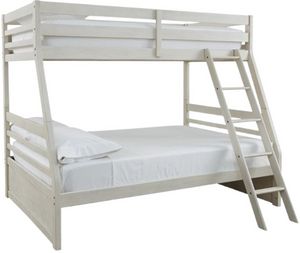 Signature Design by Ashley® Robbinsdale Antique White Twin/Full Bunk Bed