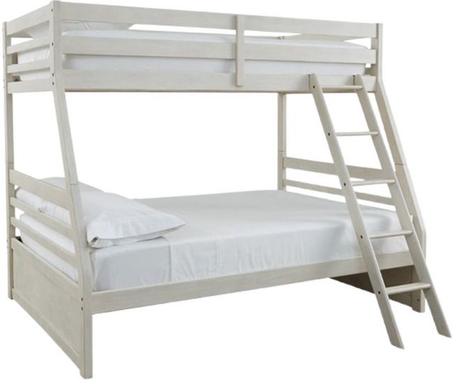 Signature Design by Ashley® Robbinsdale Antique White Twin/Full Bunk Bed-0