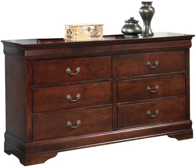 Signature Design by Ashley® Alisdair 4-Piece Dark Brown Twin Sleigh Bed Set-2