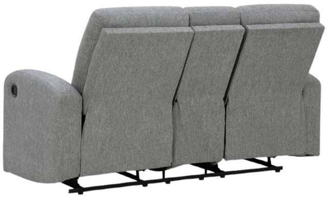 Signature Design by Ashley® Gauntlet Sterling Manual Reclining Loveseat-3