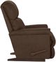 La-Z-Boy® Pinnacle Umber Leather Manual Swivel Gliding Recliner-4