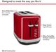 KitchenAid® 2 Slice Empire Red Toaster-4