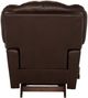 La-Z-Boy® Maverick Walnut Leather Manual Wall Recliner-3