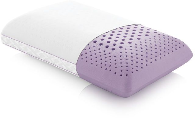 Malouf® Z® Zoned Dough® Lavender Queen Pillow-1