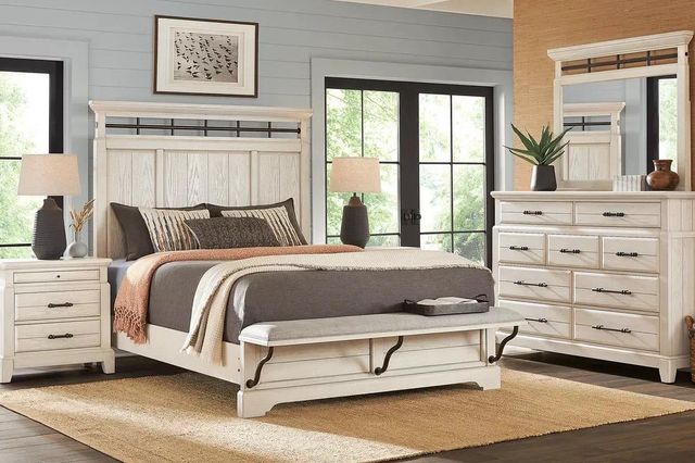 Bernards Bellamy Lane Whitewash Chest-3