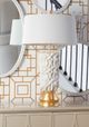 Wildwood Lamps Vendome Lamp Brie/Gold Table Lamp-4