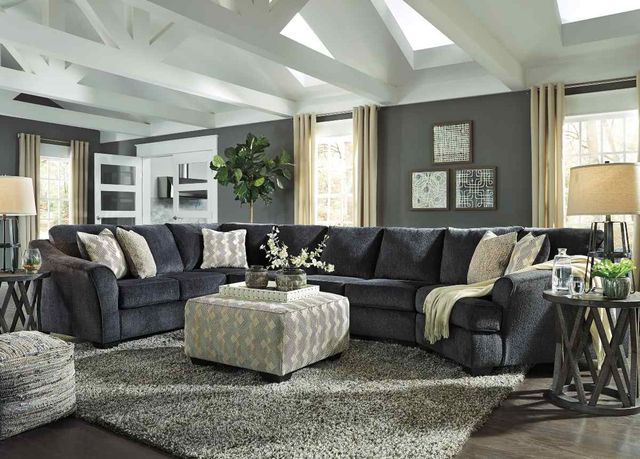 Signature Design by Ashley® Eltmann 2-Piece Slate Living Room Seating Set-3