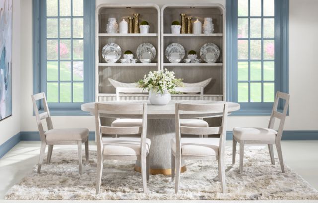 Legacy Classic Miramar Oyster Round Dining Table-2