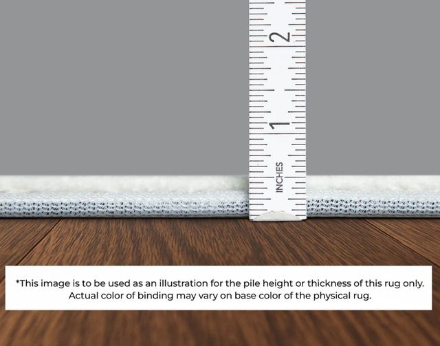 Dalyn™ Rug Company Soft Essentials SE1 Ivory 5'x8' Area Rug-2