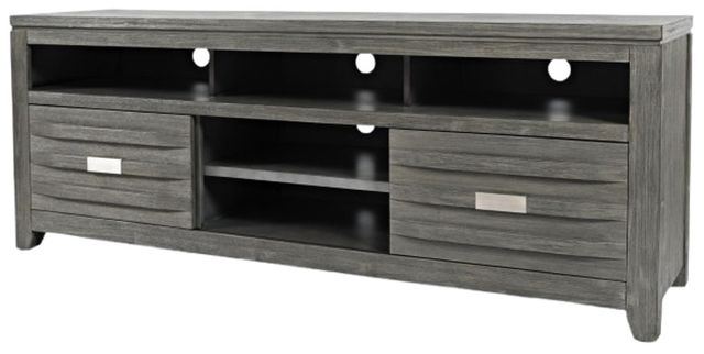 Jofran Inc. Altamonte Brushed Gray 70" Media Console-2