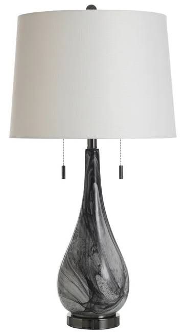 StyleCraft Suniva Silver Table Lamp-0
