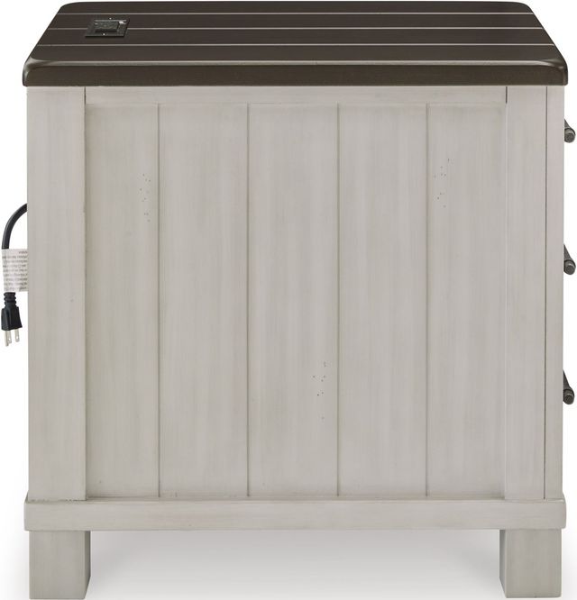 Signature Design by Ashley® Darborn Gray/Brown Chairside End Table-3