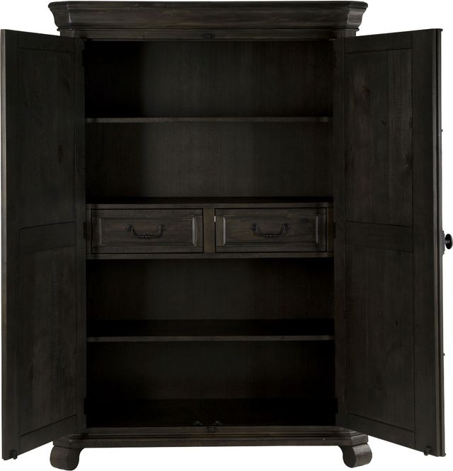 Magnussen Home® Bellamy Peppercorn Door Chest-2