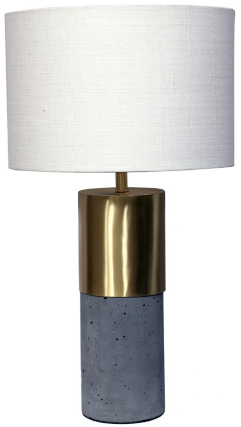 Moe's Home Collection Koko Gold/Gray Lamp-0