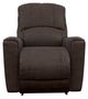 La-Z-Boy® Cassian Dark Chocolate Leather Power Wall Recliner with Headrest and Lumbar-1