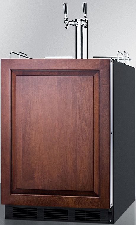 Summit® Commercial Series 5.5 Cu. Ft. Panel Ready Beer Cooler/Kegerator-1