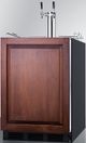 Summit® Commercial Series 5.5 Cu. Ft. Panel Ready Beer Cooler/Kegerator-1