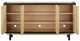 Currey & Company Deanna Black/Ivory Raffia Credenza-5