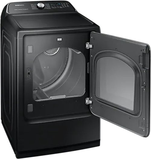 Samsung 7.4 Cu. Ft. Black Stainless Front Load Electric Dryer-2
