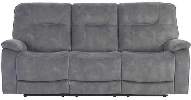 Parker House® Copper Shadow Gray Manual Triple Reclining Sofa-3