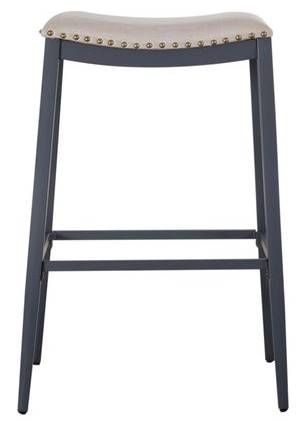 Liberty Furniture Vintage Navy Backless Barstool-1