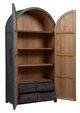 Furniture Classics Eloise Deep Gray/Natural Cabinet-2
