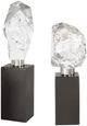 Uttermost® Crystal Peak 2-Piece Black Sculpture Set-3